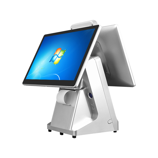 58mm/80mm Built-in Printer 15''/15.6'' Supermarket Pos Systems Pos Machine with Printer