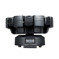 Projecteur de scène DJ LED DMX Stroboscope 8 bras Bee Eye 240W RGBW Laser Lumière de fête à tête mobile télécommandée pour Mariage et Parc à thème