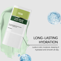 Stick hydratant pour le visage à l'acide hyaluronique et au collagène, formule végane anti-âge nourrissante pour tous types de peaux, marque privée |