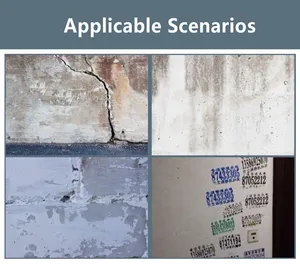 Gipsplaten Reparatie Witte Muur Herstellen Middel Reparatie Plakken, Snelle En Gemakkelijke Oplossing Om Vul De Gaten In De Muur Oppervlak