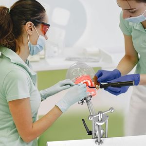 factory direct Dental Manikin <b>Head</b> with 32 Typodont Teeth Model Dental Typodont Mount Fixed on Table Dental <b>Mannequin</b> <b>Head</b> - Product Image 4