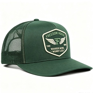 Gorra Trucker con Logotipo Bordado Personalizado, Gorra de Béisbol de 5 Paneles con Malla Trasera, Gorra para Hombre y Mujer con Protección UV para Exteriores - Product Image 2