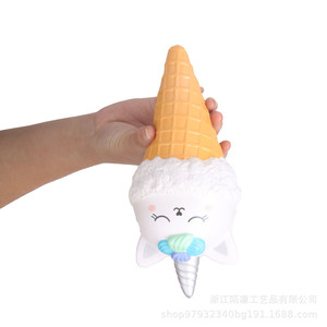 Unicorn Ice Cream <b>Squishy</b> Toy TPE 5 To 7 Years Unisex Fidget Toy - Product Image 3