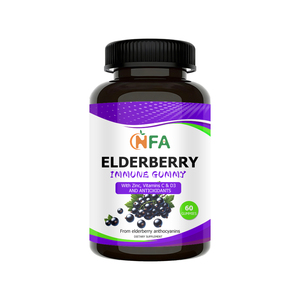 OEM/ODM Premium Elderberry Immune Gummies with Black Elder Extract Immune Support Benefits <b>Your</b> Body Needs Year-Round Gummies - Product Image 1