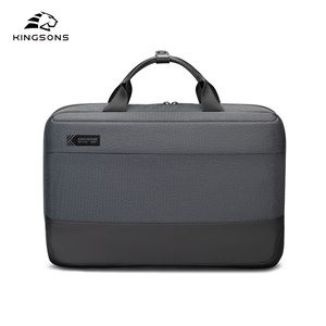 Maletín para Portátil Kingsons Serie Popular en Poliéster <span class=keywords><strong>Gris</strong></span> con Correa para Hombro, Fácil de Transportar, para Hombre - Product Image 2