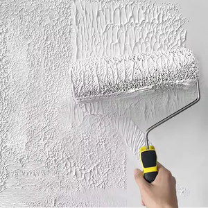 <span class=keywords><strong>Rodillo</strong></span> Profesional de Nailon de 12 Pulgadas para Texturizar Paneles de Yeso |   Herramienta de Pintura Industrial para Paredes/Techos con Mango de Plástico y Brocha de 3 Años de Duración - Product Image 5