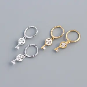 Cheap Price China Company Floor Tiles 18K Gold Earring Designer Fashion Sterling Silver Earrings