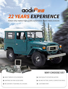 Conjunto Completo de Carrocería de Acero del Mercado de Repuestos al por Mayor para <span class=keywords><strong>Land</strong></span> <span class=keywords><strong>Cruiser</strong></span> FJ40 FJ45 - Product Image 6