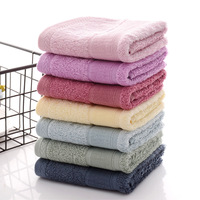 Serviette en coton personnalisée avec logo, 30*30cm, 35*35cm, petite serviette carrée jaune, bleue, blanche, cadeau, visage, main, marron, pour la beauté et le spa