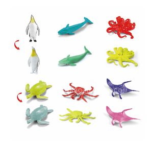 Thân thiện với môi trường mô phỏng mô hình đồ chơi nhiệt độ nhạy cảm và nhiệt độ biến động vật biển trong 2 năm + - Product Image 1