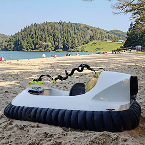 Luxury Hovercraft for Amusement and Rescue Hot Sale Inflatable Air <strong>Cushion</strong> Vessel for Water Sports