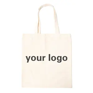 Customize Canvas Shopping Bag Print Customize Canvas Tote Bag with Zipper Free Sample & Drop Ship OEM & ODM Daily Use Bag