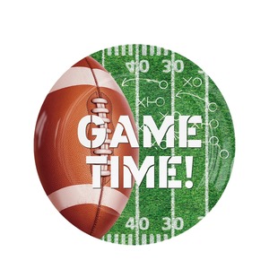 Platos de Papel, Servilletas y Mantel para Fiesta de Cumpleaños Infantil con Temática del Super Bowl de Fútbol Americano, Artículos de Fiesta, Conjuntos de Decoración para Fiestas - Product Image 5