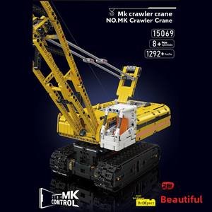 Nouveau prix de gros App Rc Motorized Mould <span class=keywords><strong>King</strong></span> Ensemble de grue à chenilles mécanique de haute technologie Blocs Moc Jouets éducatifs - Product Image 4