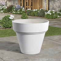 Pot de fleurs en plastique épais durable, plusieurs tailles, logo personnalisé imprimé, pour plantes succulentes, balcon extérieur, vente chaude