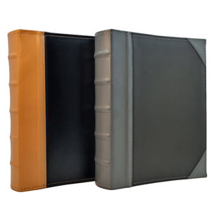 Produzione di Alta Qualità Fatti A Mano Anello Vincolante Album di Foto di Cuoio, in pelle <span class=keywords><strong>collezione</strong></span> di <span class=keywords><strong>libri</strong></span> - Product Image 1