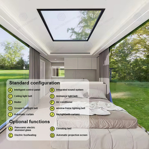 Cung cấp 20ft sinh thái thân thiện nhà tiền chế không gian viên nang văn phòng Pod Granny căn hộ táo cabin khí cầu căn hộ ngoài trời - Product Image 5