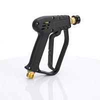 Pistolet de lavage haute pression 280 bars 4000 PSI, pistolet de lavage de voiture haute puissance, buse en cuivre métallique pour le nettoyage des voitures