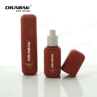 Emballage de conteneur en plastique à étiquette privée vide, sérum cosmétique, soin de la peau, huile pour le visage et le corps, lotion, shampoing, flacon pompe, sérigraphie