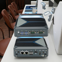 La Mini PC Industrial Delgada N100 Más Popular, 2 Puertos Ethernet 2.5G, 6 USB, Soporte para WIFI 4G, Sin Ventilador para Entornos Hostiles