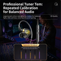 Écouteurs intra-auriculaires filaires Type-C avec micro et contrôle du volume, écouteurs stéréo Hi-Fi avec ajustement ergonomique pour le gaming