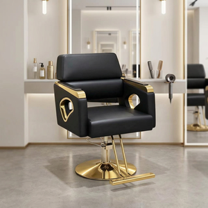 Fauteuil de Salon de Coiffure Personnalisé en Cuir Synthétique, Mobilier Professionnel pour Barbiers, Style Fantaisie, Couleurs Variées, en Vente en Chine - Product Image 1