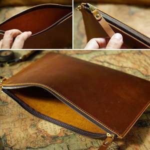 Maletín de Cuero Genuino para Portátil, con Cierre Resistente, Portátil, para Notebook, Regalos Promocionales, Maletín Moderno para Documentos - Product Image 4