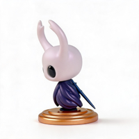 Figurine Hollow Knight en PVC écologique de qualité supérieure, statuette de personnage 3D, style Kawaii, couleurs personnalisables, fabricant direct