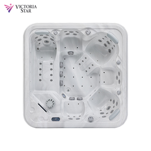 อ่างน้ำร้อนขนาดเล็กสำหรับ 6 คน นำเข้าจากอะคริลิก พร้อมระบบควบคุม <span class=keywords><strong>Gecko</strong></span> สำหรับใช้งานกลางแจ้ง พร้อมลำโพงเพลง - Product Image 4