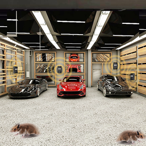 Loại bỏ những con chuột trong xe với siêu âm và đèn pin dẫn động vật gặm nhấm Repellent chuột siêu âm răn đe cho 12V24V xe - Product Image 6