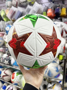 ลูกฟุต<span class=keywords><strong>บอล</strong></span> PU คุณภาพสูงแบบไร้รอย<span class=keywords><strong>ต่อ</strong></span> รุ่นพรีวิวการแข่งขันอย่างเป็นทางการของฟุตบอล<span class=keywords><strong>โลก</strong></span><span class=keywords><strong>ปี</strong></span> 2026 ล่าสุด - Product Image 2