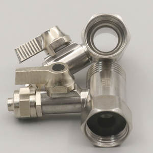 Válvula en T de entrada para purificador de agua Yipinquan, 1/2 pulgada, 3 vías, acero inoxidable, universal para uso doméstico en la cocina - Product Image 3