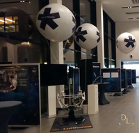 Ballon géant gonflable en Pvc, ballon rond flottant à hélium, ballon publicitaire avec Logo