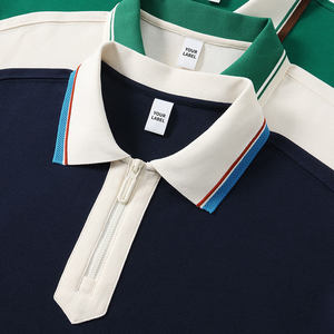 Camisetas de polo de hombre de talla grande de algodón de alta calidad al por mayor logotipo personalizado camisetas de polo uniformes de sublimación lisas Golf Fit para niños - Product Image 1