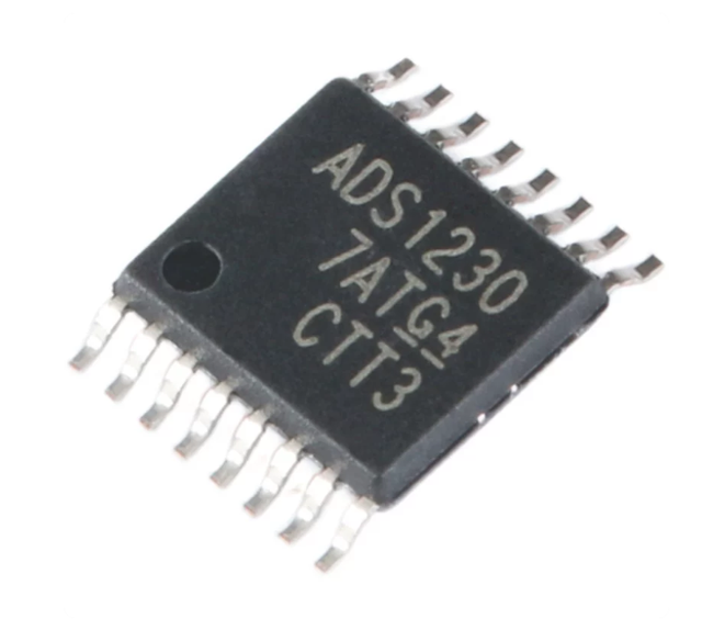 Brand New ADS1230IPWR ADS1230 ADC Chip, TSSOP16 Package, Original