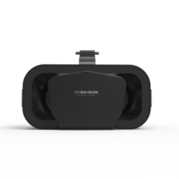 Nouveau Casque Portable Intelligent 3D, Lunettes VR de Protection Oculaire pour Téléphones Mobiles et Applications de Réalité Virtuelle