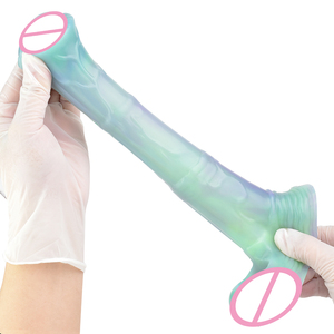 2024 Nieuwe Ontwerp 7.8 Xxx Penis Mouw Extender Siliconen Paard Dildo Vergroting Fantasie Seksspeeltjes Voor Mannelijke Kunstmatige Staven - Product Image 4