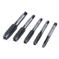 12 pièces en acier allié tarauds à main et matrices métriques M6-M12 Kit de coupe de filetage Offre Spéciale pour acier aluminium cuivre