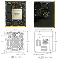 Placa de Desarrollo Rongpin RK3399 Rockchip de Seis Núcleos A72+A53 Android Ubuntu Linux de Código Abierto King3399 Placa de Evaluación