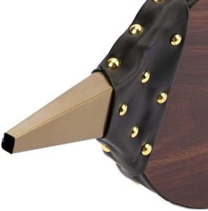 Buse en fonte <span class=keywords><strong>de</strong></span> souffleur d'air en <span class=keywords><strong>bois</strong></span> pour Camping en plein air BBQ Grill Cheminée Pompe à <span class=keywords><strong>soufflet</strong></span> à main Pit Barbecue Outils d'incendie Accessoires - Product Image 2