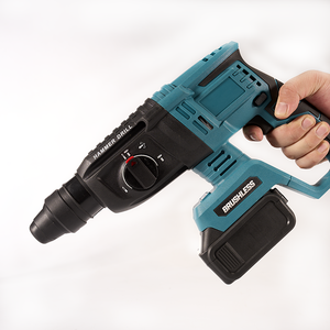 6 Parça Akülü Alet Seti Fırçasız Elektrikli Darbeli Matkap Avuç Taşlama Akülü Anahtar Taşınabilir Lamba Daire Testere - Product Image 1