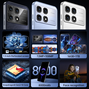 K70 ultra grande memoria 7.3 pollici drop screen 16gb 1tb smartphone redmi telefoni cellulari - Product Image 5