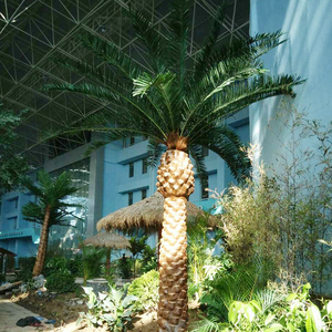 Phoenix Canariensis de plástico Artificial Fecha de árbol de palma - Product Image 3
