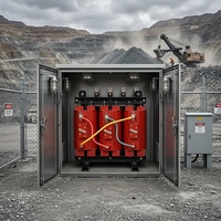 Transformateur de puissance 500 kVA 6,6 kV/11 kV/22 kV 50 kVA 100 kVA 200 kVA 630 kVA 315 kVA Transformateur sec de distribution électrique haute tension abaisseur