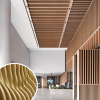 Bas prix de gros en aluminium 600X600 décoratif bureau faux plafond/Hall décorations de plafond de luxe
