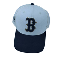 Gorra de Béisbol de 6 Paneles con Logotipo Bordado en 3D Personalizado, Mezcla de Lana, Cierre Trasero Ajustable, Tejido Transpirable e Impermeable
