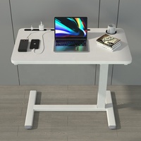Haute Configuration assis debout Pc bureau d'ordinateur avec prise USB couleurs de bureau en option Table d'ordinateur portable réglable pour personne paresseuse