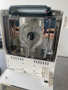 LABTEX 110g 40 ℃-160 ℃ Analyseur d'humidité infrarouge 100.00%-0.00% Machine de laboratoire sèche avec étalonnage externe pour céréales alimentaires - Product Image 4