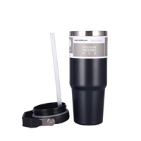 Gran oferta, vaso de viaje al vacío con aislamiento de acero inoxidable moderno de 20oz y 30oz, logotipo personalizado, taza de coche, botella de agua para exteriores