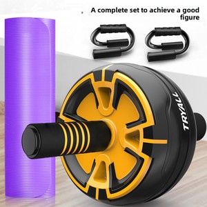 Rueda Abdominal Modelo A801 para Uso Doméstico, Entrenador <span class=keywords><strong>de</strong></span> Músculos <span class=keywords><strong>Abdominales</strong></span> con Rebote Automático Silencioso, Equipo <span class=keywords><strong>de</strong></span> Fitness para Hombres, Reduce la Grasa Abdominal - Product Image 5